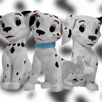 Jewel and Fidget Dalmatian Models